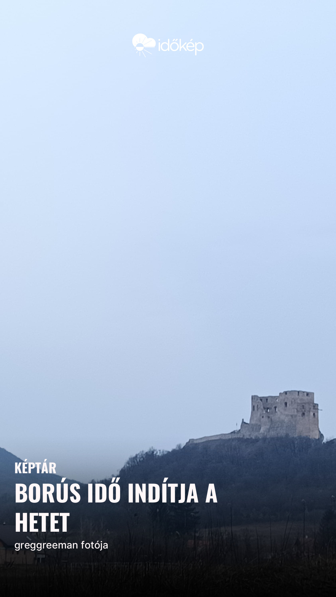 borús idő indítja a hetet