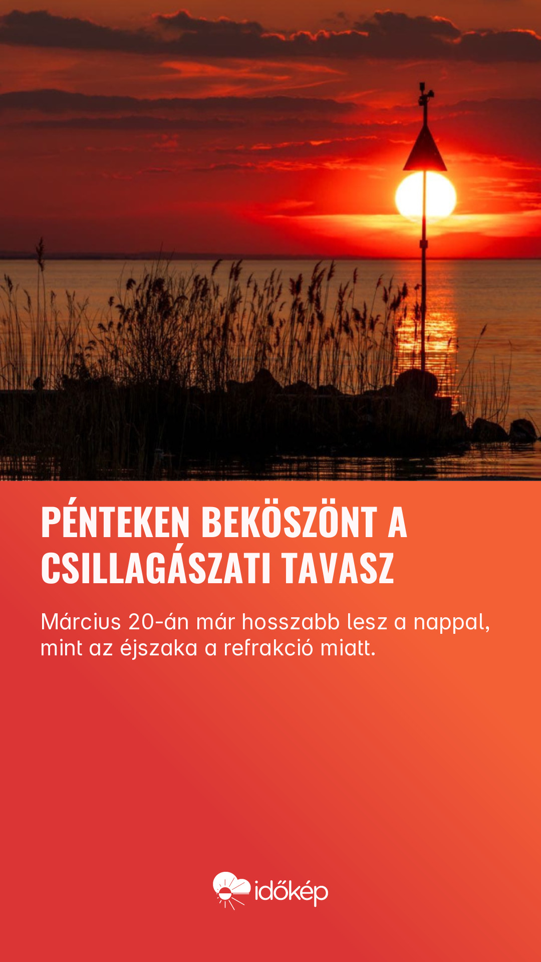 Pénteken beköszönt a csillagászati tavasz