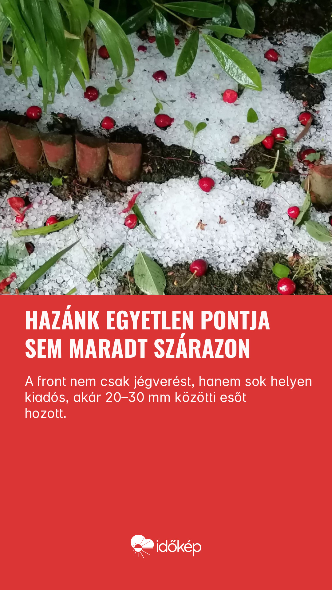 Hazánk egyetlen pontja sem maradt szárazon
