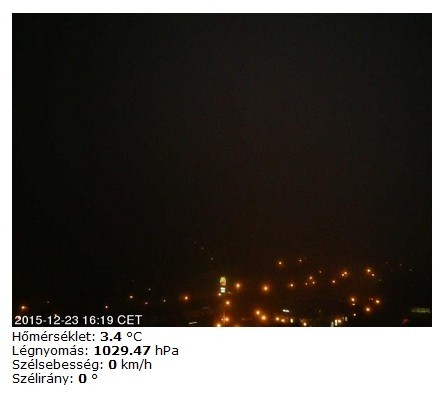 Észlelési fényképek