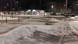 November végi hótakarós nap 