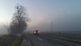 Kilóg a Bakonyi ködből. .