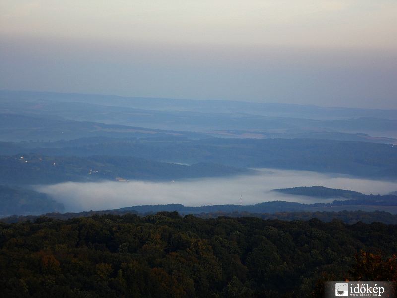 Orfű ködben