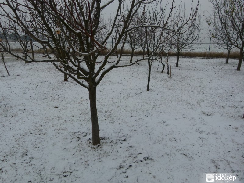 Az első hó.