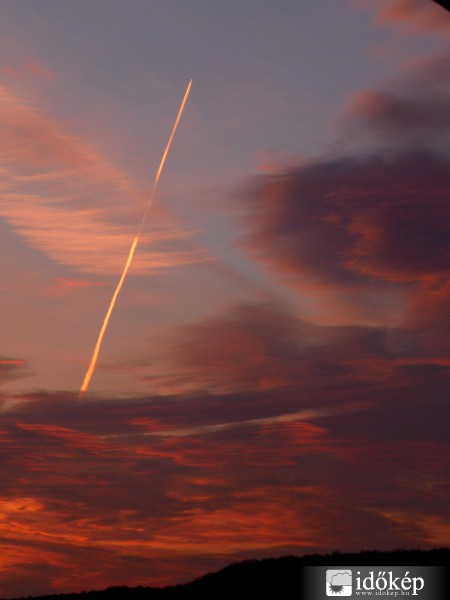 Repülőgép - útvonal