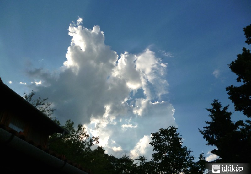 Kék Tyndall-sugarak