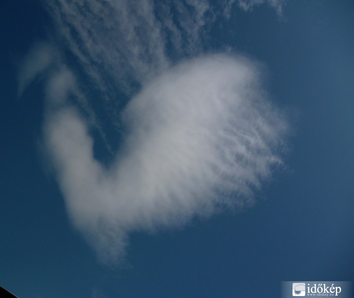 Hal - felhő Gödöllő felett