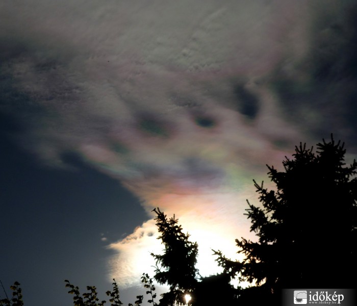 Tegnapi iriza Budapest felett