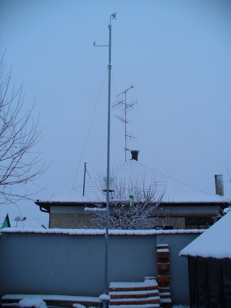 Behavazódott az időjárás állomásom is