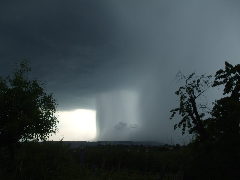 Zalaegerszeg nyugati égbolt