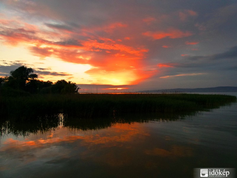 Vihar utáni naplemente