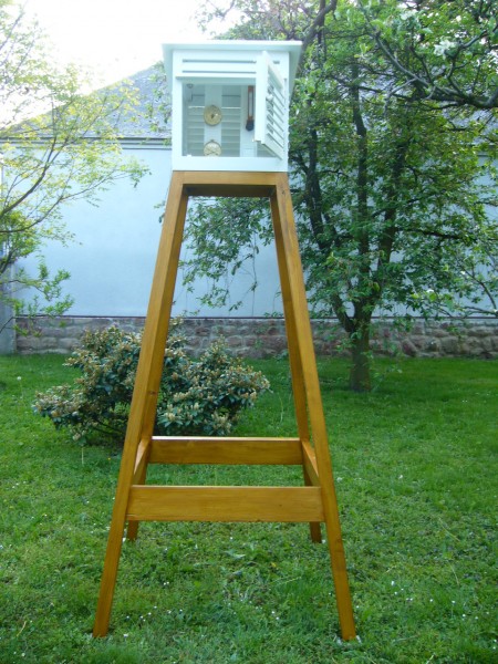 Elkészült hőmérőházam