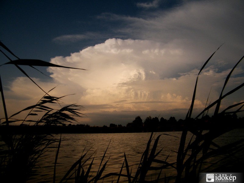 Cibakházi Holt-Tisza felett