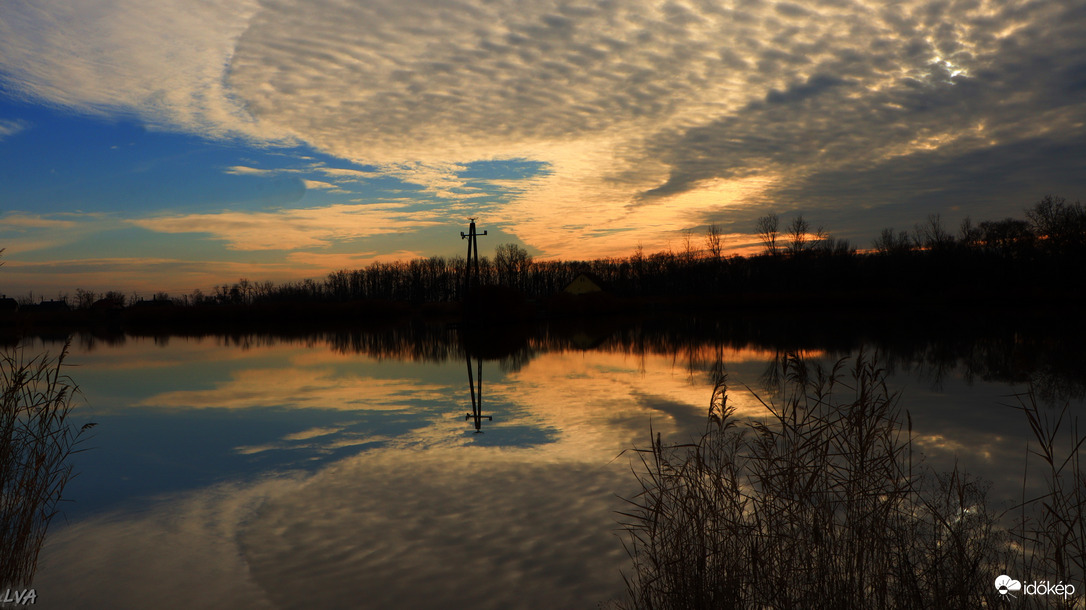 Végre egy csodás naplemente!