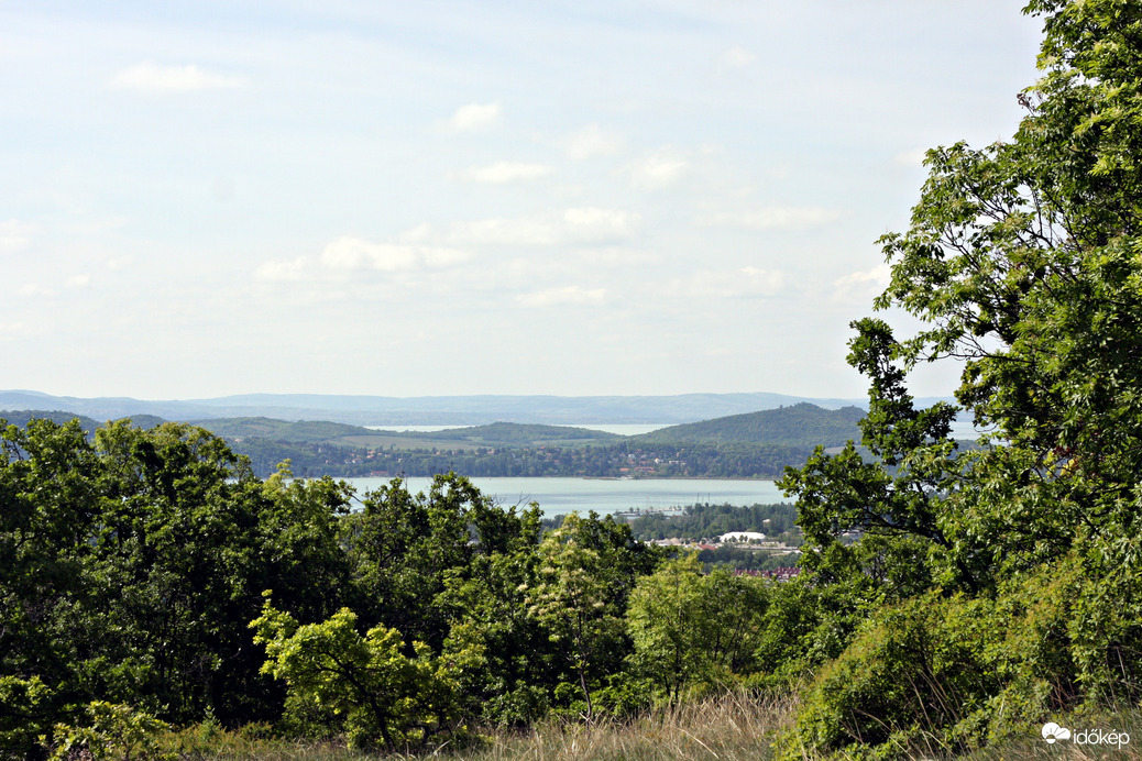 Füred, Panoráma a Tamás hegy oldalából