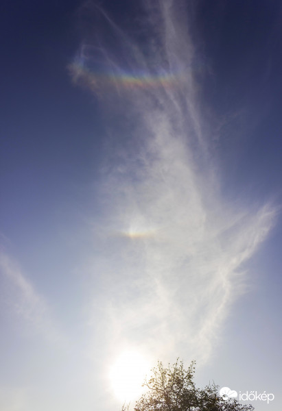 Felső érintő és zenitkörüli ív 