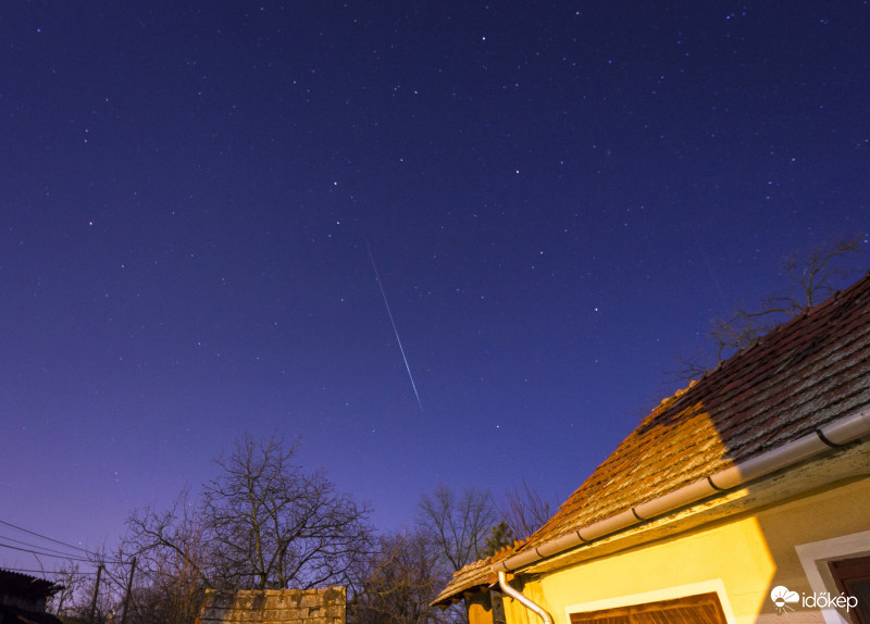 Geminida meteorhullás 