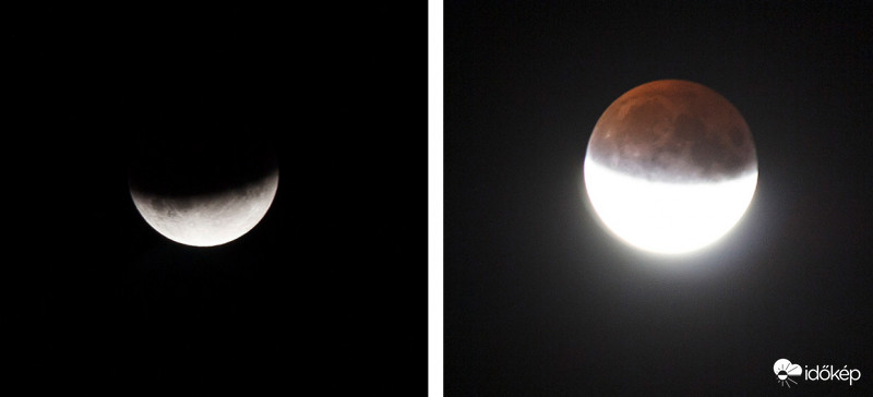 Részleges holdfogyatkozás múlthét kedden 