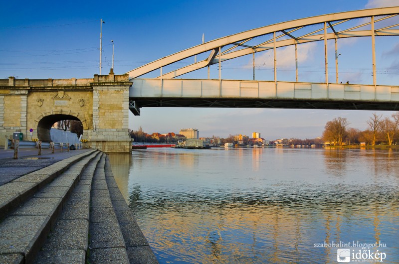 Emelkedőben a Tisza vízállása Szegednél.