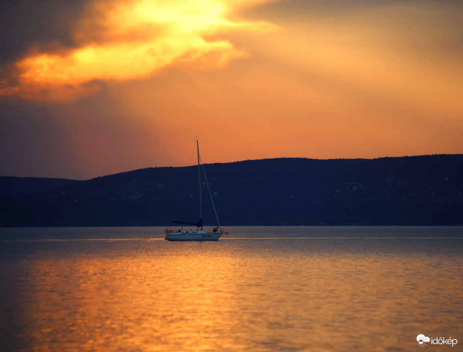 Naplemente Balatonföldvár 