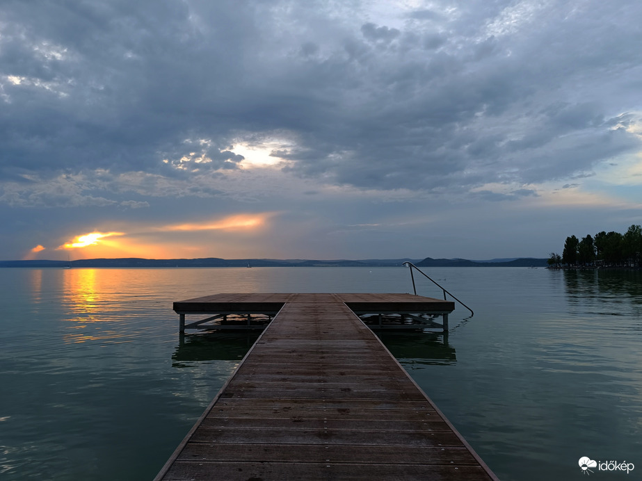 Naplemente Balatonföldvár 