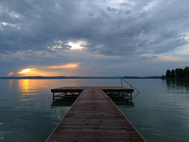 Naplemente Balatonföldvár 