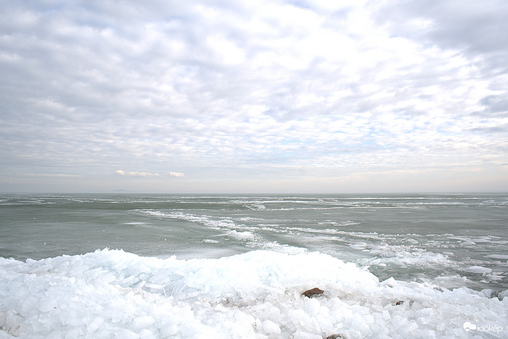 Balaton téli csodája