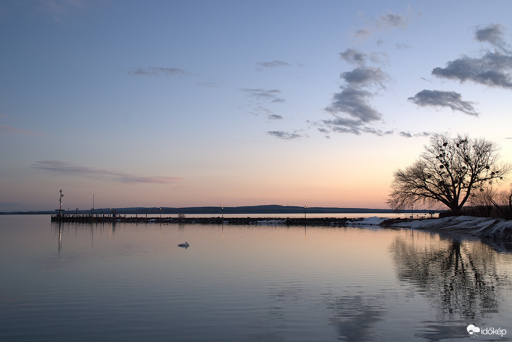 Rózsaszínes naplemente