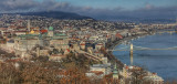 Budapest látképe a Citadellából