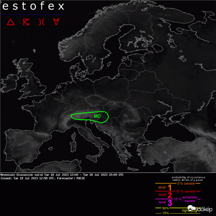 MD az estofex-en - 8 cm-es jég is eshet