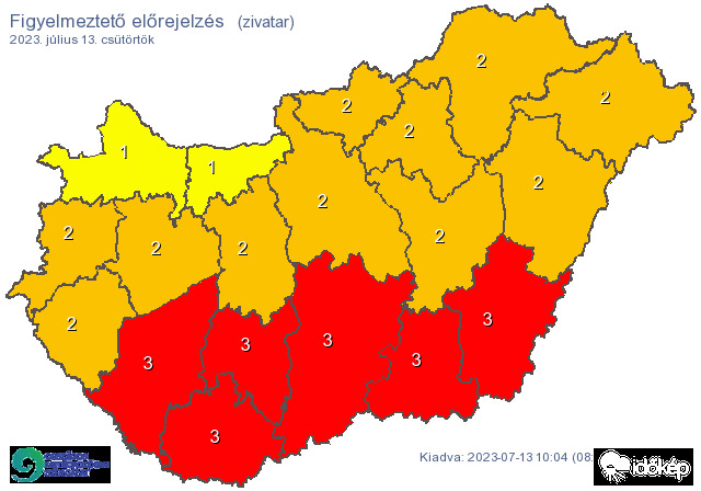 Kikerült a piros figyelmeztetés