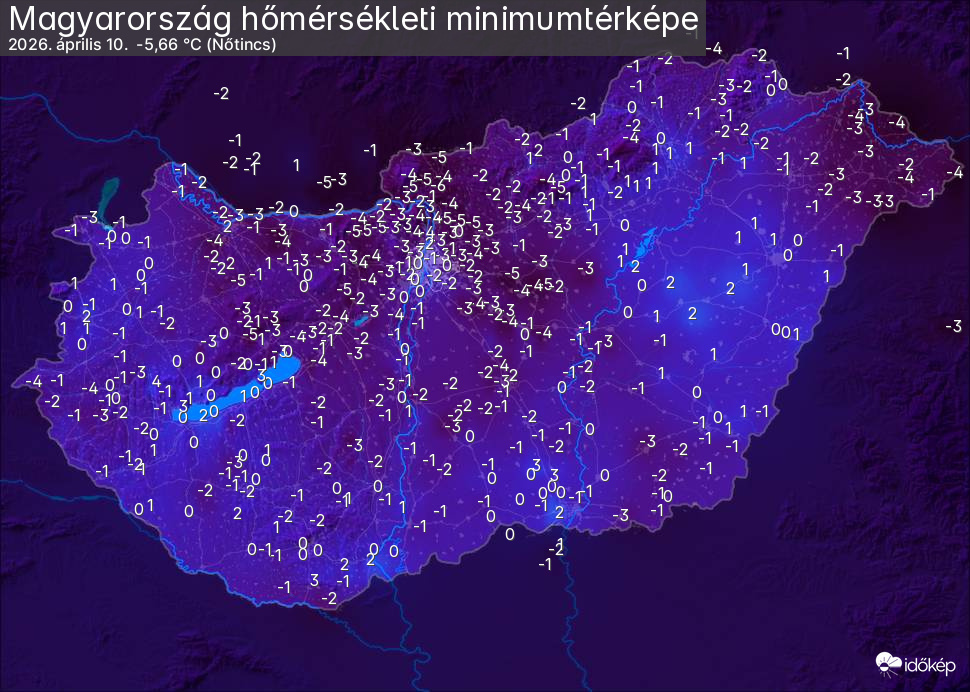 Időjárási grafikonok, térképek