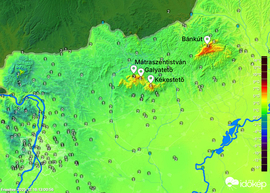 Időjárási grafikonok, térképek