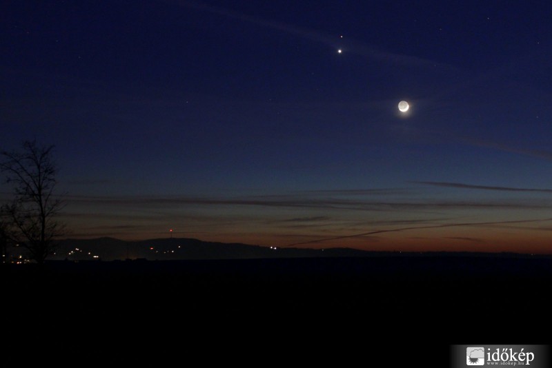 Vénusz Mars Hold együttállás