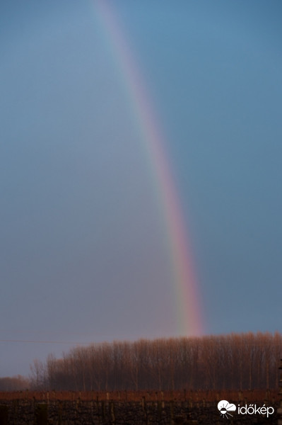 Soltvadkert, a februári 16:30-as szivárvány :)