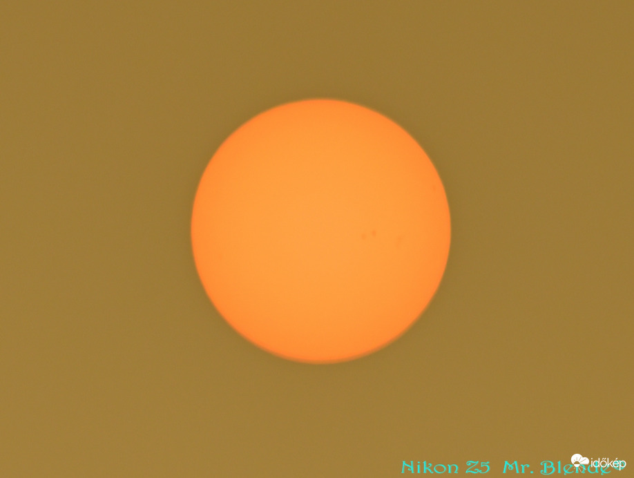 A Nap mesterséges szűrőn...