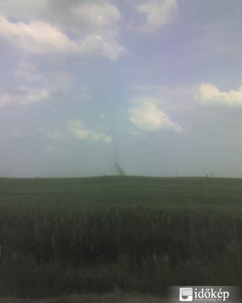 Tornádó 2008-ban Petőfiszálláson