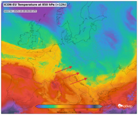 Így érkezik fölénk a meleg