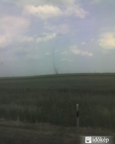 Tornádó 2008-ban Petőfiszálláson