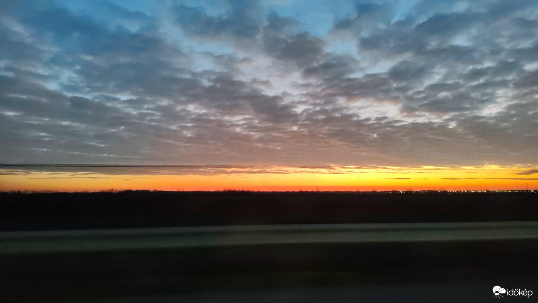 Most van a nap lemenőben 