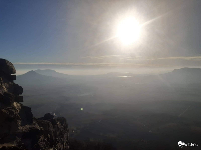 A  Csobánc tetején 