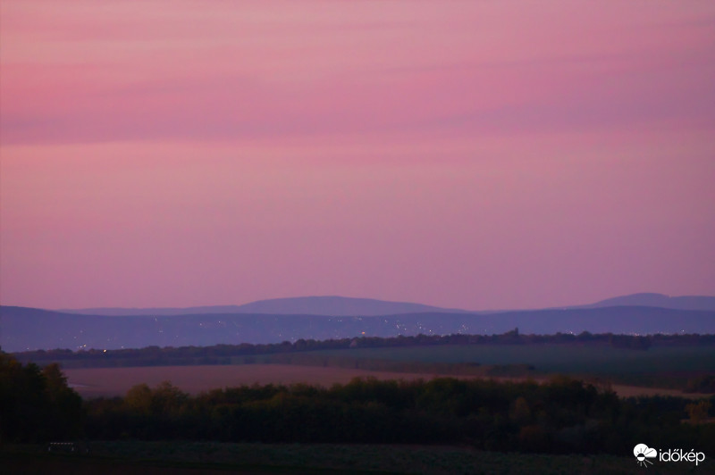 Somogyi dombok felett az ősz