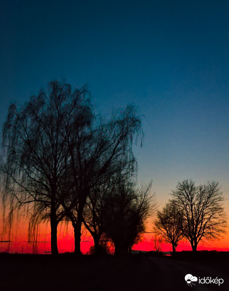 Karácsonyi naplemente