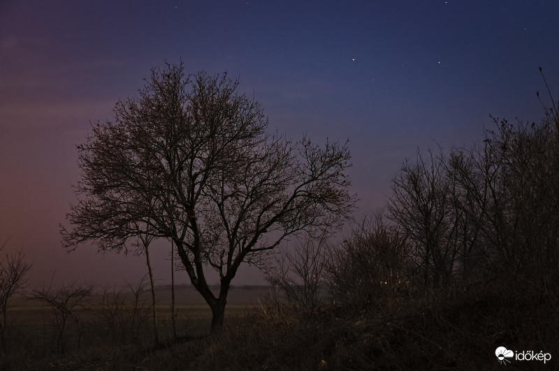 A téli éjszaka színei