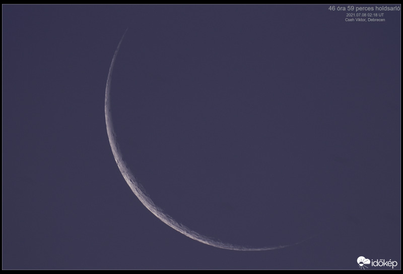 3,6%-os holdsarló 46 óra 59 perccel újhold előtt