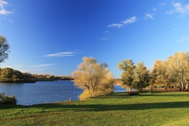 A Tisza-tó Tiszafürednél