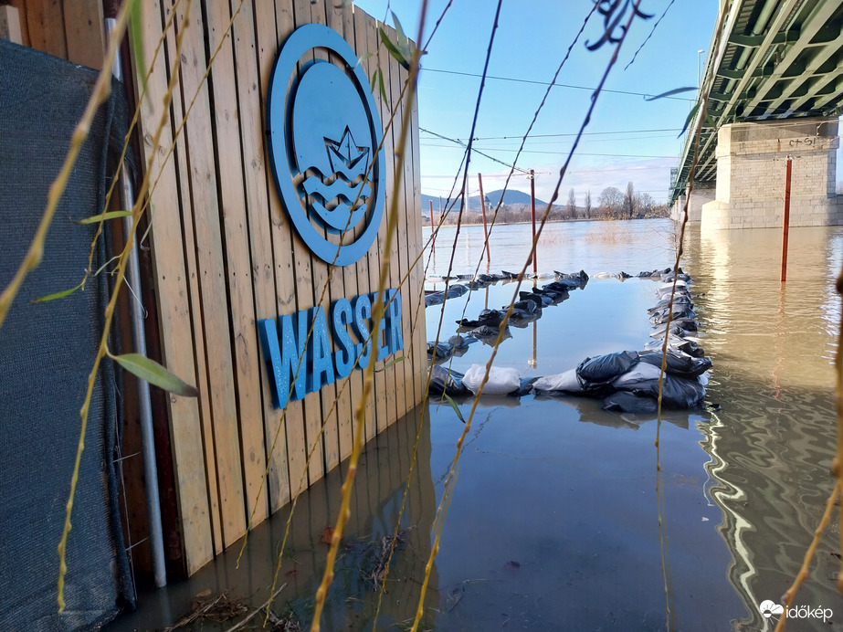 Árvíz a Népszigeten