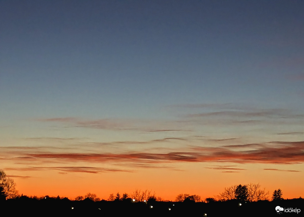 Polgárdi, az alkony fényei