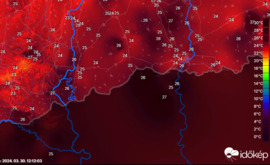 Délen közel a 30 fok!