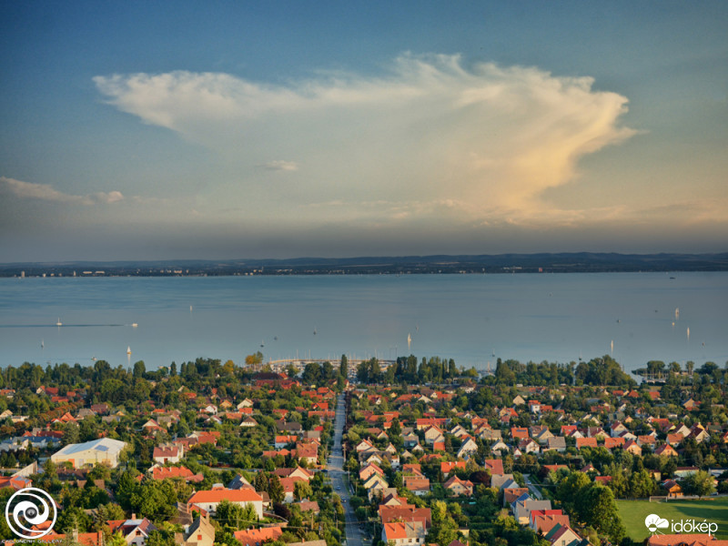 Alsőrsi kilátóból